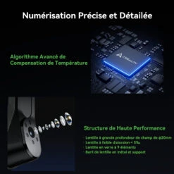 Creality - CR-Scan Raptor - Un Scanner De Qualité Métrologique -3D Prima Boutique Creality CR Scan Raptor 9