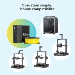 Creality - CR-TPU - Noir (Black) - 1,75 Mm - 1 Kg 12 Creality - CR-TPU - Noir (Black) - 1,75 Mm - 1 Kg -3D Prima Boutique Creality CR TPU 7