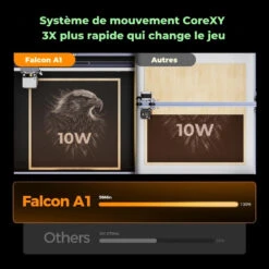 Creality - Falcon A1 - Machine De Gravure Laser - 10W -3D Prima Boutique Creality Falcon A1 3