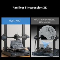 Creality - Hyper ABS - Blanc (White) - 1,75 Mm - 1 Kg -3D Prima Boutique Creality Hyper ABS 3