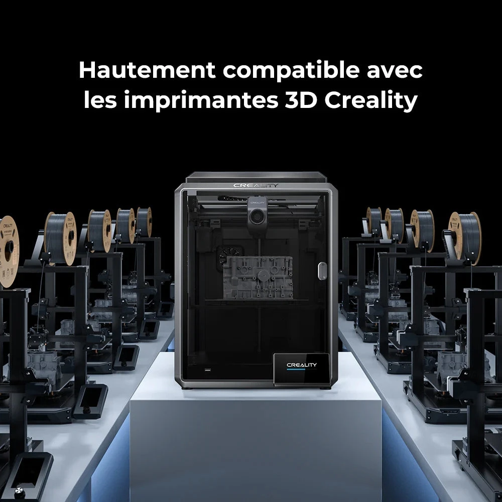 Creality - Hyper ABS - Noir (Black) - 1,75 Mm - 1 Kg 8 Creality - Hyper ABS - Noir (Black) - 1,75 Mm - 1 Kg – Image 8