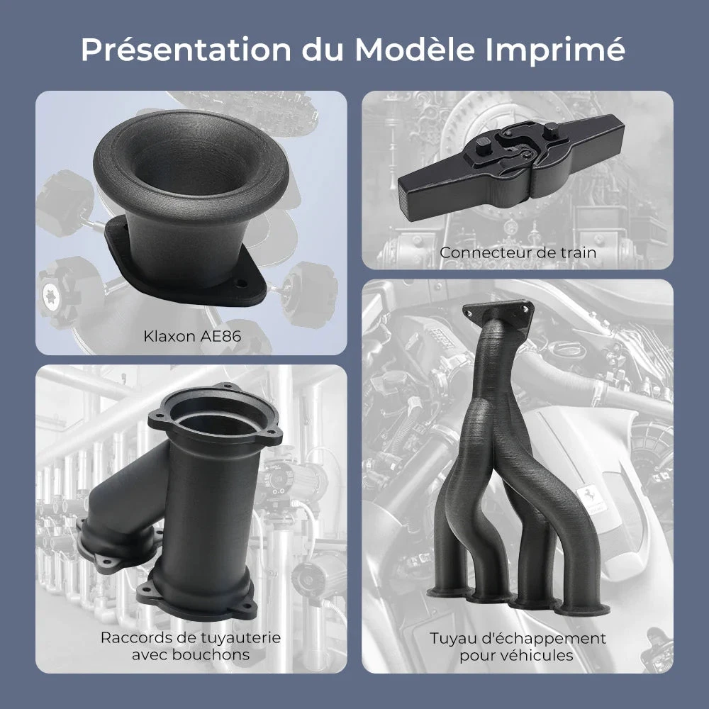 Creality - Hyper PLA-CF - Noir (Black) - 1,75 Mm - 1 Kg 9 Creality - Hyper PLA-CF - Noir (Black) - 1,75 Mm - 1 Kg – Image 9