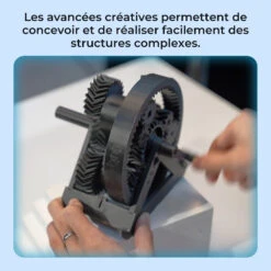 Creality - Hyper PLA-CF - Noir (Black) - 1,75 Mm - 1 Kg 14 Creality - Hyper PLA-CF - Noir (Black) - 1,75 Mm - 1 Kg -3D Prima Boutique Creality Hyper PLA CF 6 2