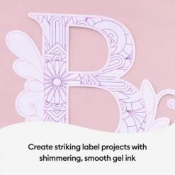 Cricut -10 Stylos Gel à Paillettes Arc-en-ciel - 0,8 Mm -3D Prima Boutique Cricut MakerExplore Kit10StylosGelaPaillettesArc en ciel 0 8mm 3