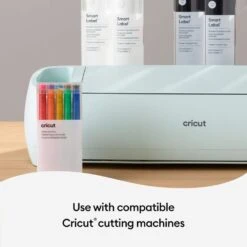 Cricut -10 Stylos Gel à Paillettes Arc-en-ciel - 0,8 Mm -3D Prima Boutique Cricut MakerExplore Kit10StylosGelaPaillettesArc en ciel 0 8mm 5