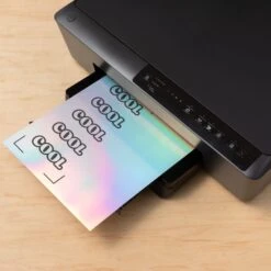 Cricut - 10 Feuilles De Vinyle Imprimable (Printable Vinyl) - Argent - A4 -3D Prima Boutique Cricut PrintableVinyl 10FeuillesdeVinyleImprimable Argent 21x29 7cm 3 7f43b39b 739f 47d4 8595 9ef1b8503046