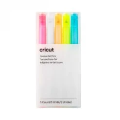 Cricut - 5 Stylo Gel Opaque - 1 Mm