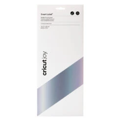 Cricut - Joy - 4 Feuilles De Vinyle Permanent Inscriptible - Argent - 14 X 33 Cm