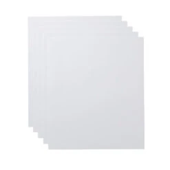 Cricut- Venture - 10 Feuilles Papier Cartonné - Blanc - 609 X 711 Mm