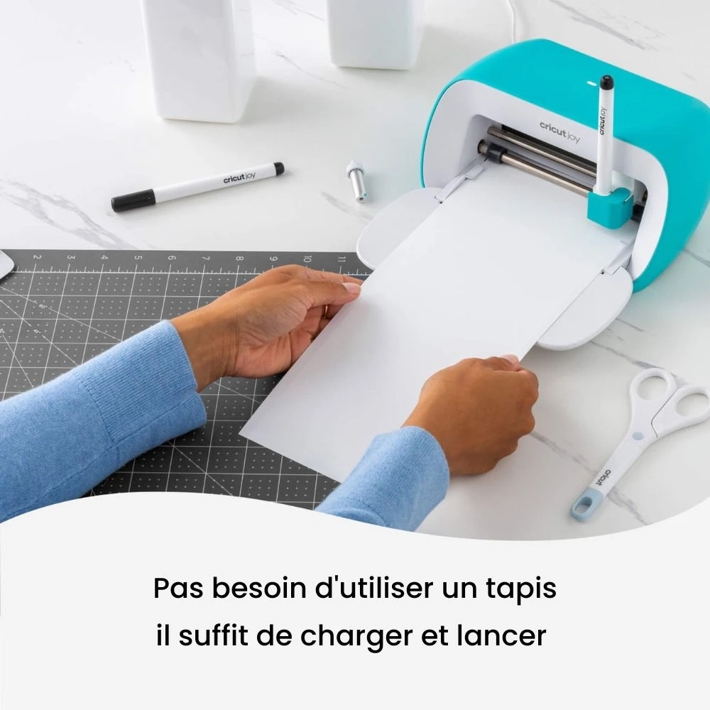 Cricut - Joy - 4 Feuilles De Vinyle Amovible - Blanc (White) - 14 X 33 Cm 5 Cricut - Joy - 4 Feuilles De Vinyle Amovible - Blanc (White) - 14 X 33 Cm – Image 5