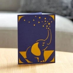 Cricut -Set De 12 Cartes Avec Enveloppes Et Inserts - Crème/Métal - R20 - 11 X 14 Cm -3D Prima Boutique Cricut Cartes a Inserer 04