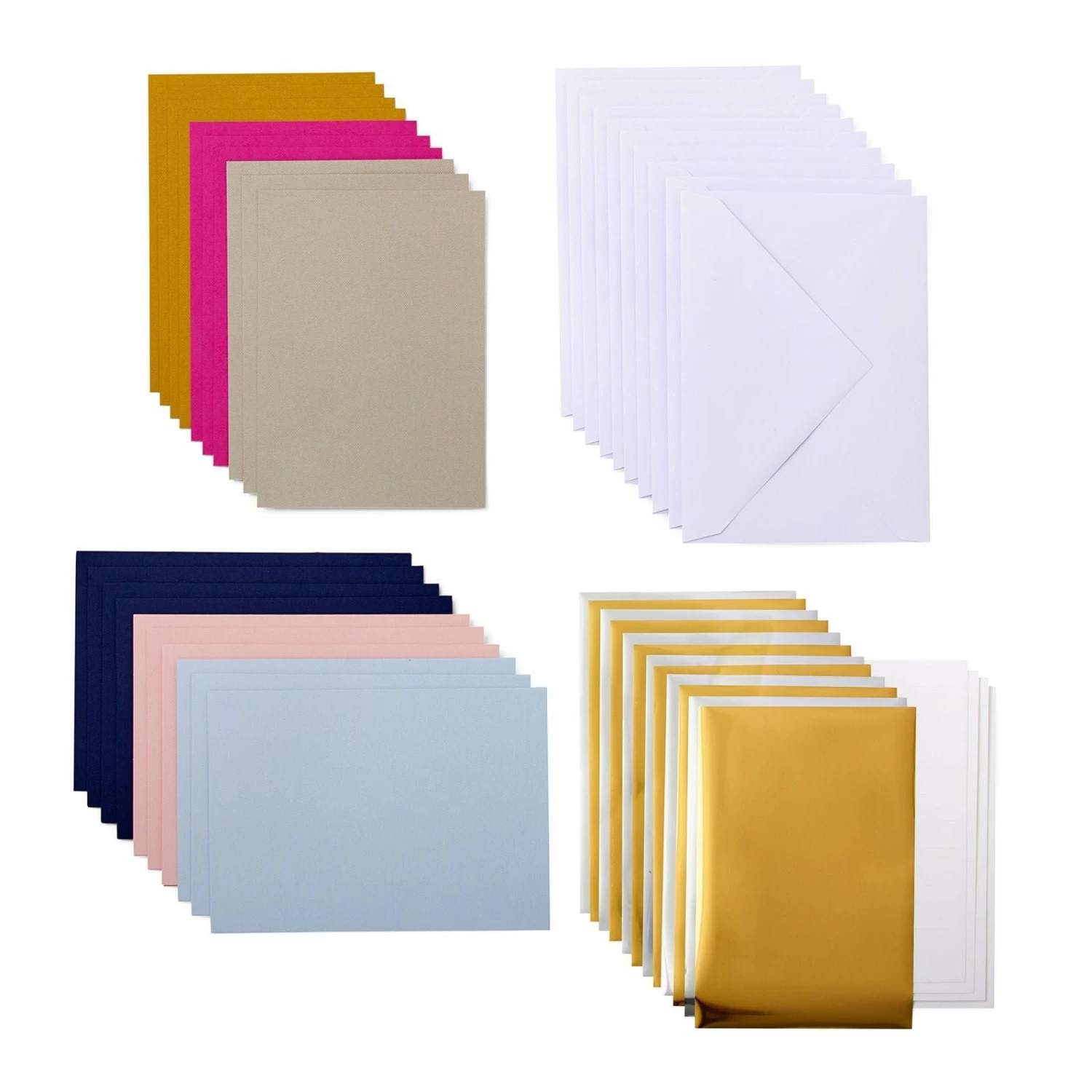 Cricut -Set De 10 Cartes Avec Enveloppes Et Inserts - Foil - R20 - 11 X 14 Cm 2 Cricut -Set De 10 Cartes Avec Enveloppes Et Inserts - Foil - R20 - 11 X 14 Cm – Image 2