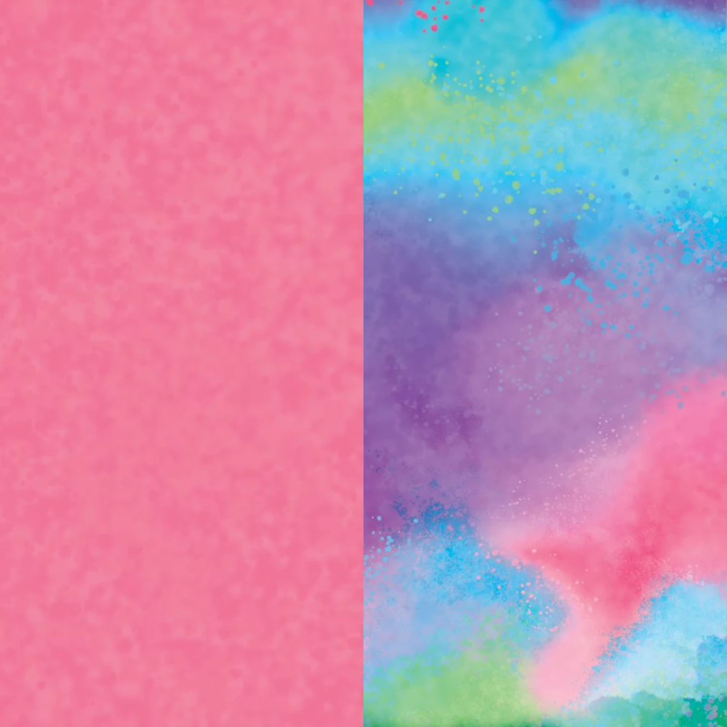 Cricut - 2 Feuilles De Transfert Avec Motifs Infusible Ink - Watercolor Splash - (30,5x30,5cm) – Image 2