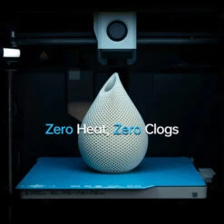 BIQU - Plateau D'impression CryoGrip Pro Pour Bambu Lab A1 Mini - Bleu Glacé Lisse (Glacier Fine Textures) - 184 X 184 Mm -3D Prima Boutique CryoGrip 3 1