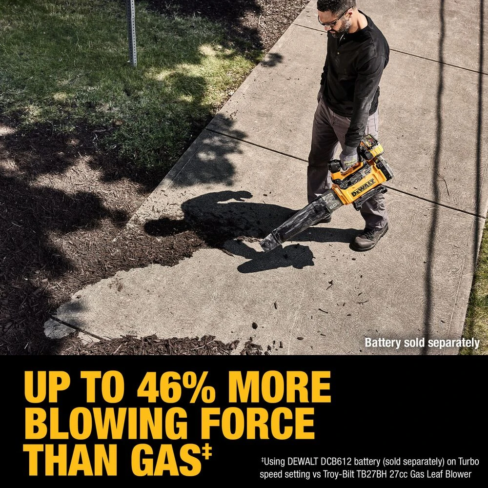 DeWALT DCBL777Y1 60V MAX Cordless Brushless High Power Blower Kit 7 DeWALT DCBL777Y1 60V MAX Cordless Brushless High Power Blower Kit – Image 7