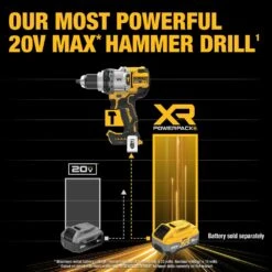 DeWalt DCD1007B 20V MAX XR Hammer Drill - Bare Tool -3D Prima Boutique DCD1007B hash escaped 3