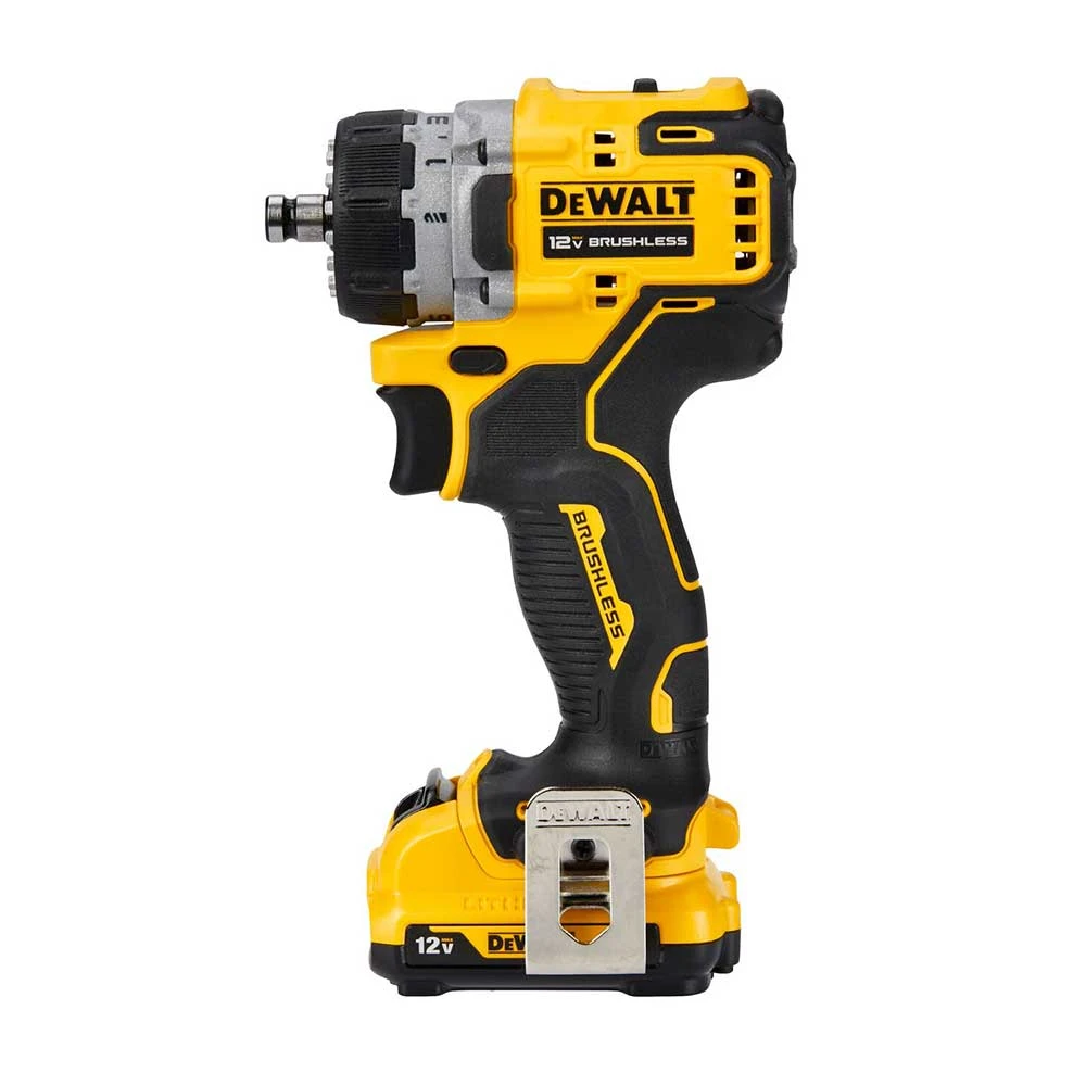 DeWALT DCD703F1 12V XTREME 5 In 1 Brushless Cordless Multi-Head Drill/Driver Kit 2 DeWALT DCD703F1 12V XTREME 5 In 1 Brushless Cordless Multi-Head Drill/Driver Kit – Image 2