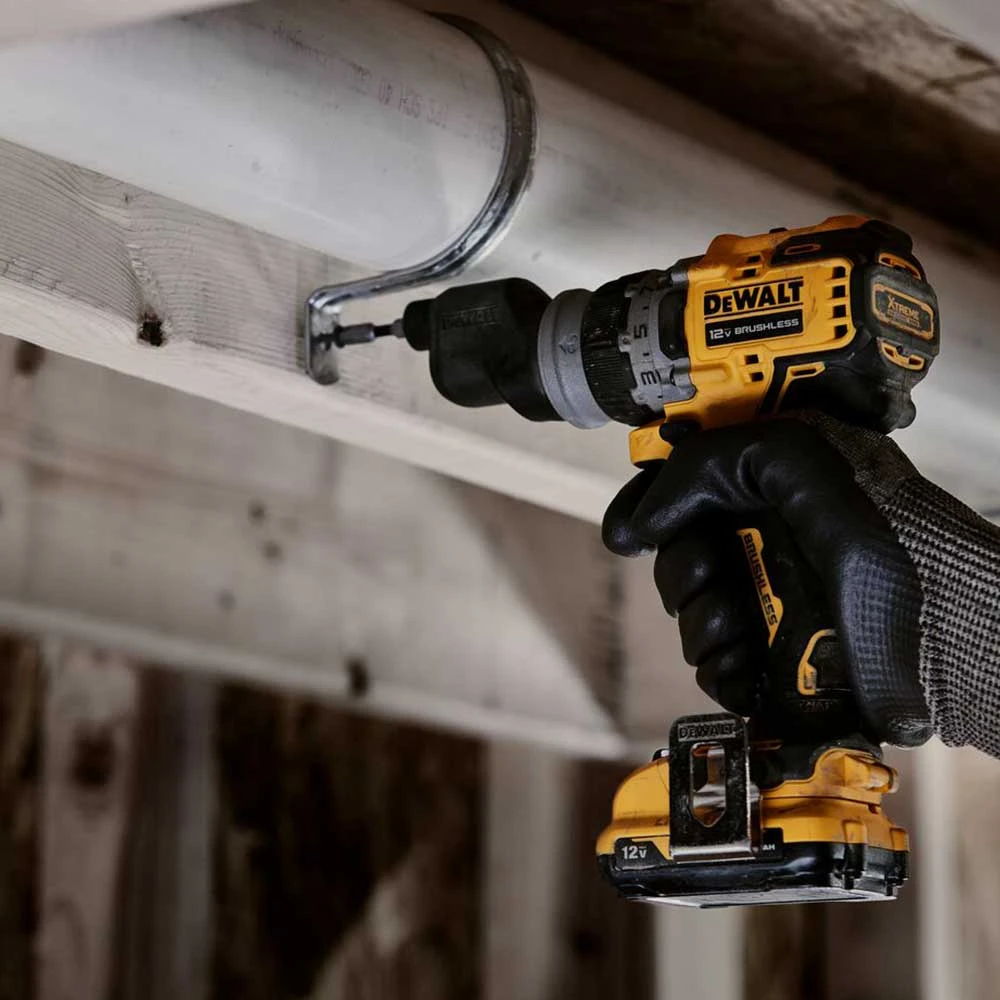 DeWALT DCD703F1 12V XTREME 5 In 1 Brushless Cordless Multi-Head Drill/Driver Kit 9 DeWALT DCD703F1 12V XTREME 5 In 1 Brushless Cordless Multi-Head Drill/Driver Kit – Image 9