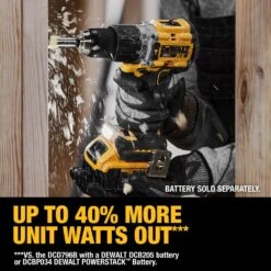 DeWALT DCD805B 20V MAX XR 1/2" Brushless Hammer Drill/Driver - Bare Tool -3D Prima Boutique DCD805B 8