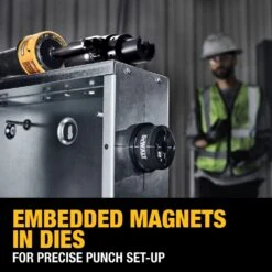 DeWALT DCE600D1K2 20V Hydraulic Knockout Kit W/ 1/2" - 2" Punches / Dies -3D Prima Boutique DCE600D1K2 7 1