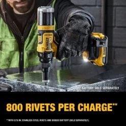DeWALT DCF403B 20V MAX 3/16" Brushless Cordless Rivet Tool - Bare Tool -3D Prima Boutique DCF403B 3