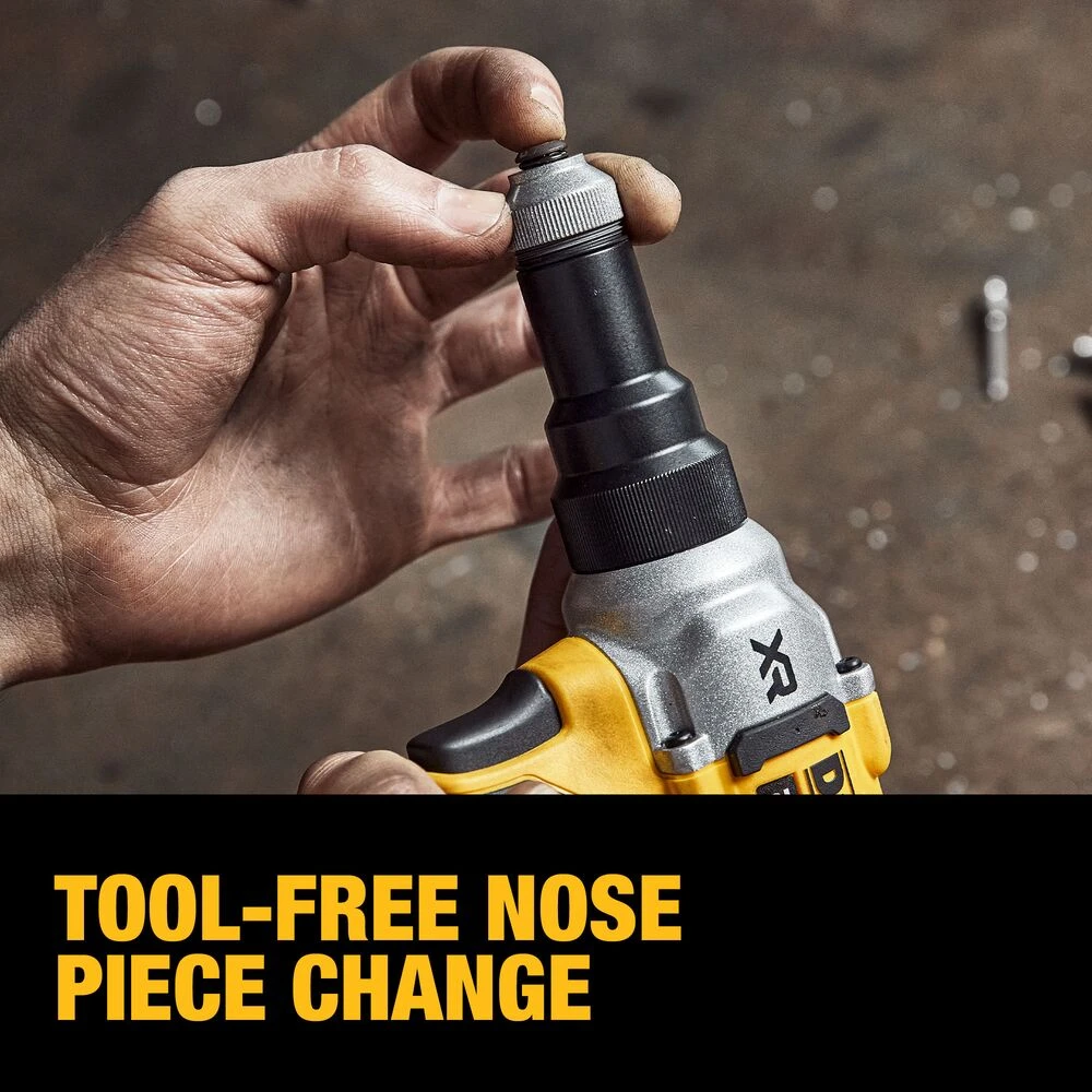 DeWALT DCF414B 20V MAX XR 1/4" Brushless Cordless Rivet Tool - Bare Tool 4 DeWALT DCF414B 20V MAX XR 1/4" Brushless Cordless Rivet Tool - Bare Tool – Image 4