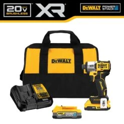 DeWALT DCF845D1E1 20V MAX XR 1/4" Impact Driver W/ POWERSTACK Kit 10 DeWALT DCF845D1E1 20V MAX XR 1/4" Impact Driver W/ POWERSTACK Kit -3D Prima Boutique DCF845D1E1 3