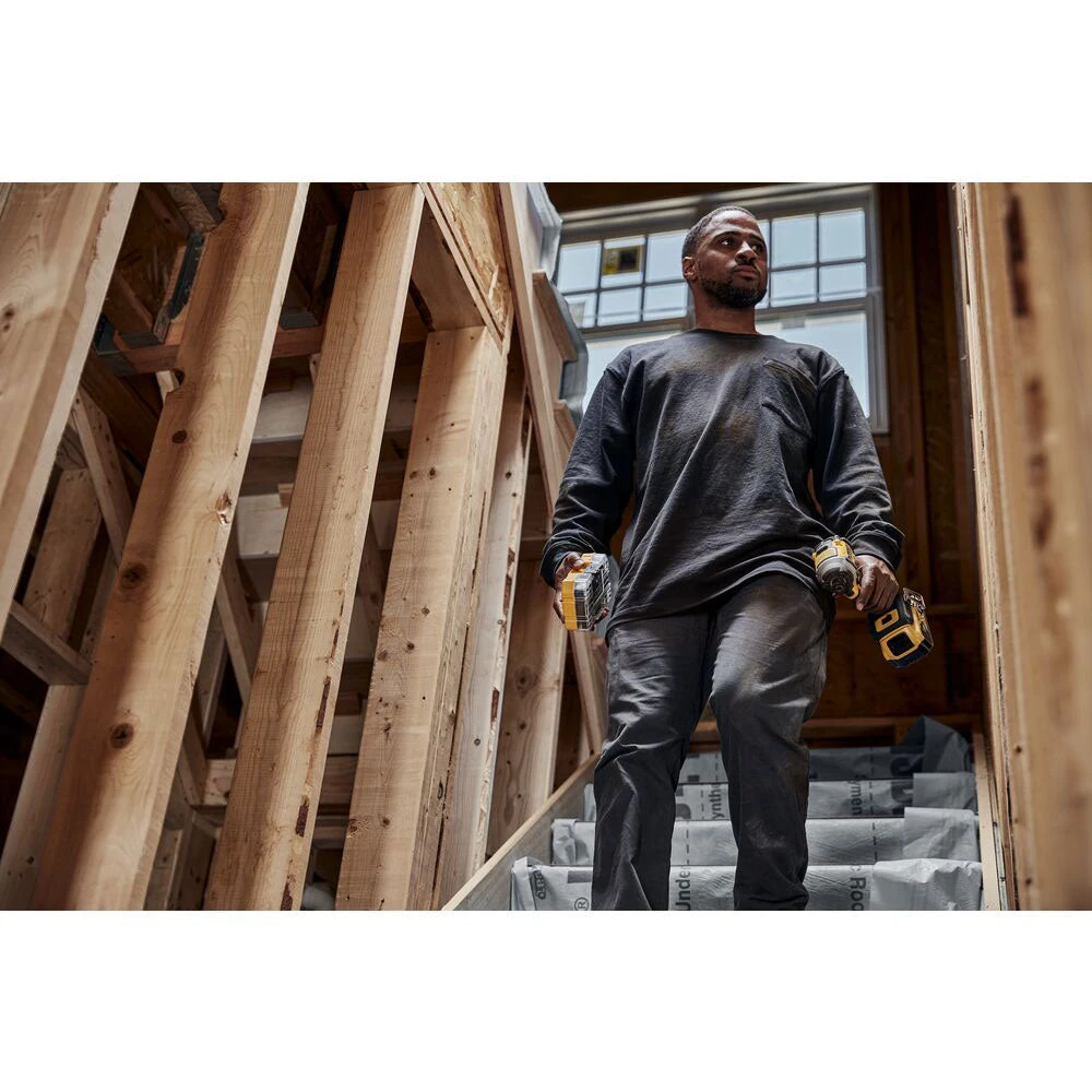 DeWALT DCF850P2 20V MAX 1/4" Atomic Brushless Cordless Impact Driver Kit 3 DeWALT DCF850P2 20V MAX 1/4" Atomic Brushless Cordless Impact Driver Kit – Image 3