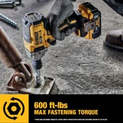 DeWALT DCF891B 20V MAX 1/2" Mid-Range Impact Wrench W/Hog Ring Anvil - Bare Tool -3D Prima Boutique DCF891B 3