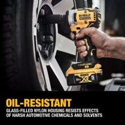 DeWALT DCF911P2 20V 1/2" Compact Impact Wrench W/ Hog Ring Anvil Kit -3D Prima Boutique DCF911P2 7