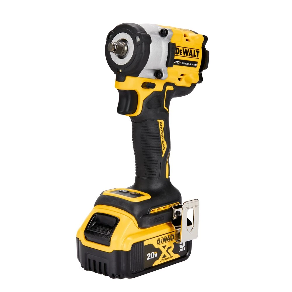 DeWALT DCF923P2 20V MAX ATOMIC 3/8" Compact Impact Wrench W/ Hog Ring Anvil Kit 2 DeWALT DCF923P2 20V MAX ATOMIC 3/8" Compact Impact Wrench W/ Hog Ring Anvil Kit – Image 2
