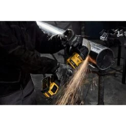 DeWALT DCG440X2 60V FLEXVOLT 7" Cordless Angle Grinder W/ Kickback Break Kit -3D Prima Boutique DCG440X2 7