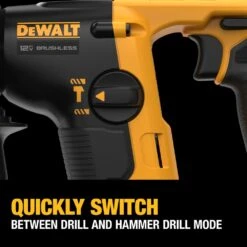 DeWALT DCH072B 12V XTREME MAX 9/16" Brushless Rotary Hammer - Bare Tool -3D Prima Boutique DCH072B 3