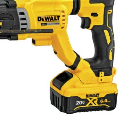 DeWALT DCH263R2 20V 1-1/8 Inch SDS-Plus D-Handle Rotary Hammer Kit -3D Prima Boutique DCH263R2 3