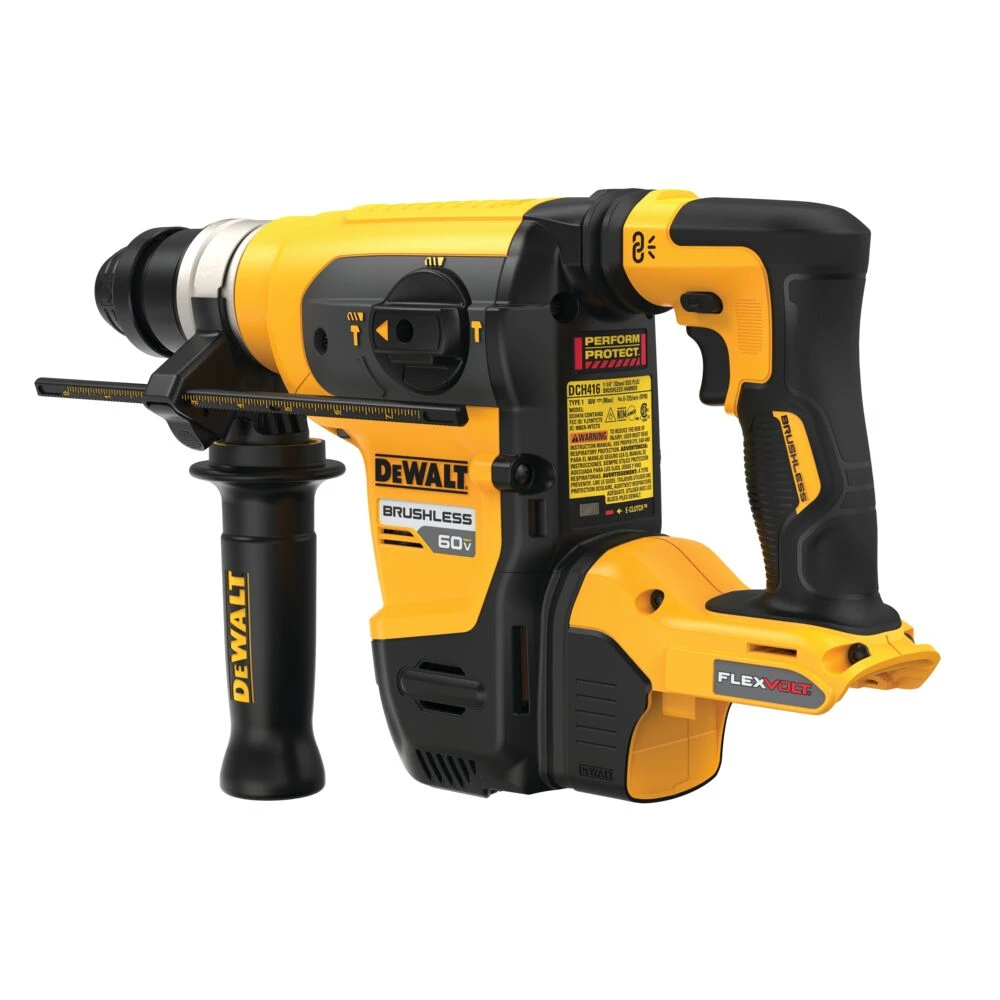 DeWalt DCH416B 60V MAX 1-1/4" SDS PLUS Rotary Hammer - Bare Tool 2 DeWalt DCH416B 60V MAX 1-1/4" SDS PLUS Rotary Hammer - Bare Tool – Image 2