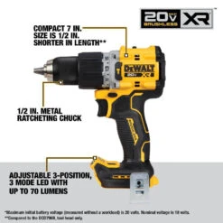 DeWALT DCK249M2 20V MAX XR Brushless Cordless Li-Ion 2 Tool Combo Kit -3D Prima Boutique DCK249M2 3