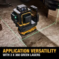 DeWALT DCLE34031D1 20V 3 X 360 Green Horizontal Line Laser Kit -3D Prima Boutique DCLE34031D1 6 dd297413 40db 4d45 9464 0c5bb90970fd