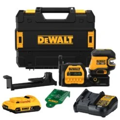 DeWALT DCLE34520G 20V MAX 5 Spot Green Line Laser Kit W/ Battery