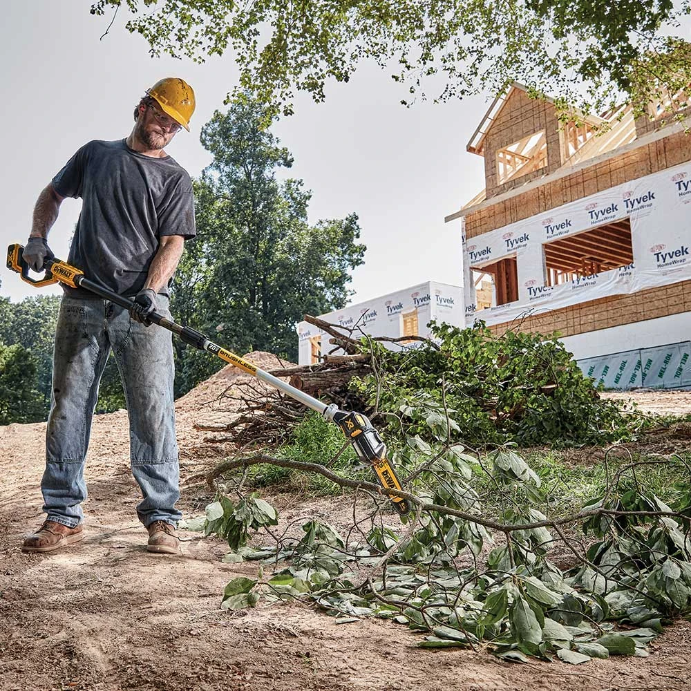 DeWALT DCPS620M1 20V MAX XR 8" Cordless Pole Saw Kit W/ Extension Pole 9 DeWALT DCPS620M1 20V MAX XR 8" Cordless Pole Saw Kit W/ Extension Pole – Image 9