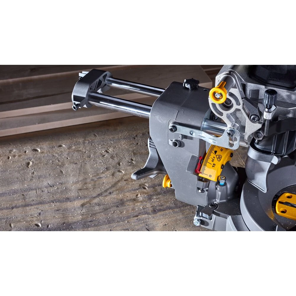 DeWALT DCS781X1 60V 12" MAX Brushless Li-Ion Double Bevel Sliding Miter Saw 9 DeWALT DCS781X1 60V 12" MAX Brushless Li-Ion Double Bevel Sliding Miter Saw – Image 9