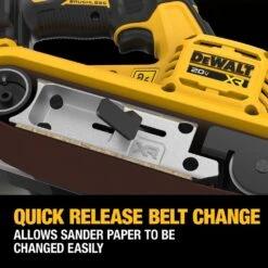 DeWALT DCW220B 20V 3x21" Cordless Belt Sander - Bare Tool -3D Prima Boutique DCW220B 5
