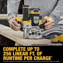 DeWalt DCW620B 20V MAX XR 2-1/4 HP Brushless Cordless Plunge Router - Bare Tool -3D Prima Boutique DCW620B hash escaped 5