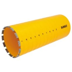 DeWALT DW55025 6-1/4" X 15" Cordless Diamond Core Bit W/ Recessed Grooves -3D Prima Boutique DW55025 3