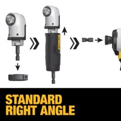DeWALT DWAMRA38FT FLEXTORQ 3/8" Square Drive Modular Right Angle Attachment -3D Prima Boutique DWAMRA38FT 3