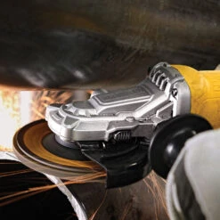 DeWALT DWE4120FN 4-1/2" - 5" Corded Flathead Paddle Switch Angle Grinder -3D Prima Boutique DWE4120FN 4