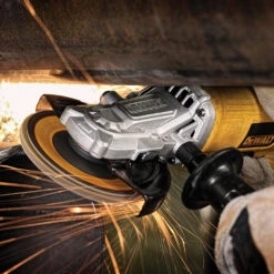 DeWALT DWE4120FN 4-1/2" - 5" Corded Flathead Paddle Switch Angle Grinder -3D Prima Boutique DWE4120FN 5