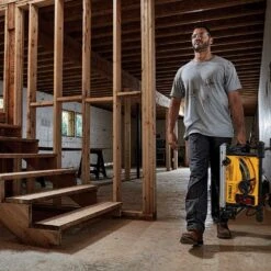 DeWALT DWE7485WS 15 Amp 8-1/4" Corded Compact Jobsite Table Saw W/ Table Stand -3D Prima Boutique DWE7485WS 9