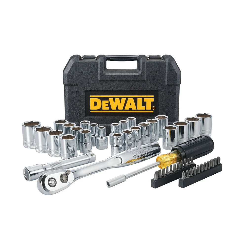 DeWALT DWMT45049 1/2’’ Mechanics Nano Bit Tool Set, Polished Chrome (49 PC) 1 DeWALT DWMT45049 1/2’’ Mechanics Nano Bit Tool Set, Polished Chrome (49 PC)