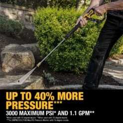 DeWALT DWPW3000 3000 MAX PSI 1.1 GPM 15 AMP Brushless Jobsite Pressure Washer -3D Prima Boutique DWPW3000 8