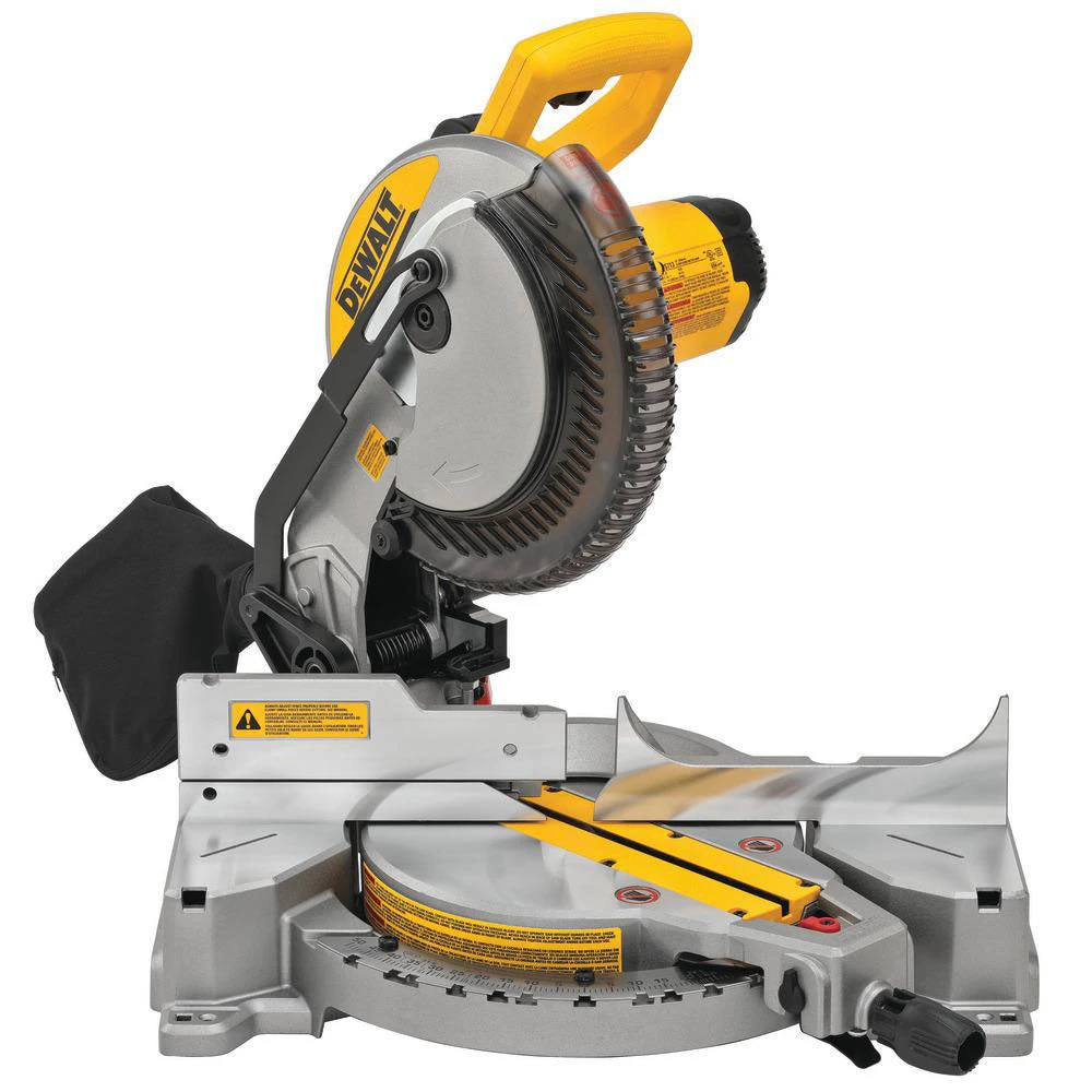 DeWALT DWS713 120V 15 AmpElectric Single-Bevel Compound Miter Saw 1 DeWALT DWS713 120V 15 AmpElectric Single-Bevel Compound Miter Saw